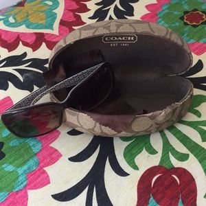 Coach Sunglasses w/Case